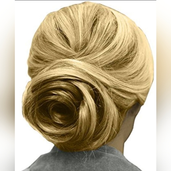 NEW MIA BLONDE SWIRL BUN - Picture 3 of 4
